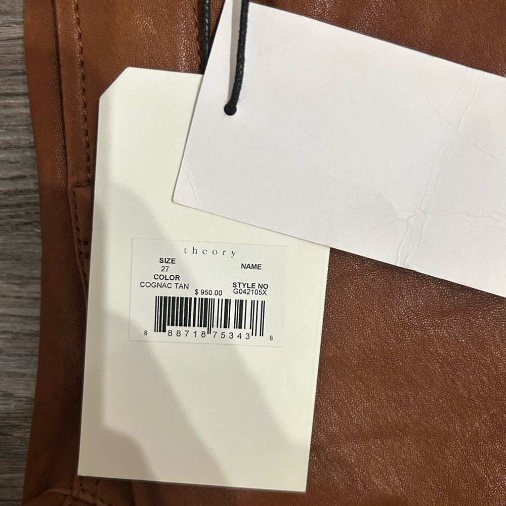 Frame Women's Leather Pants - Picture 2 of 7